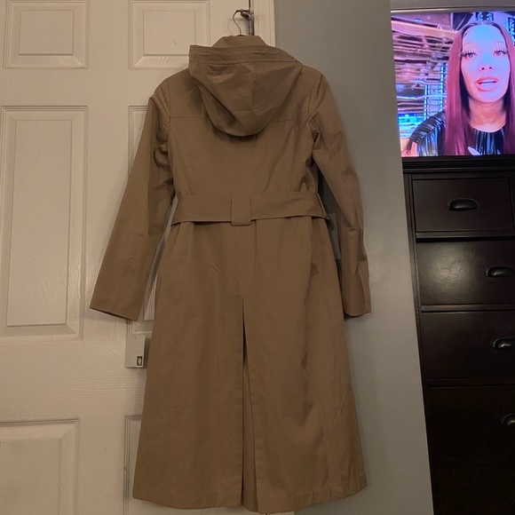 Anne Klein Rain Trench Coat Jacket XS BNWT - Picture 2 of 4